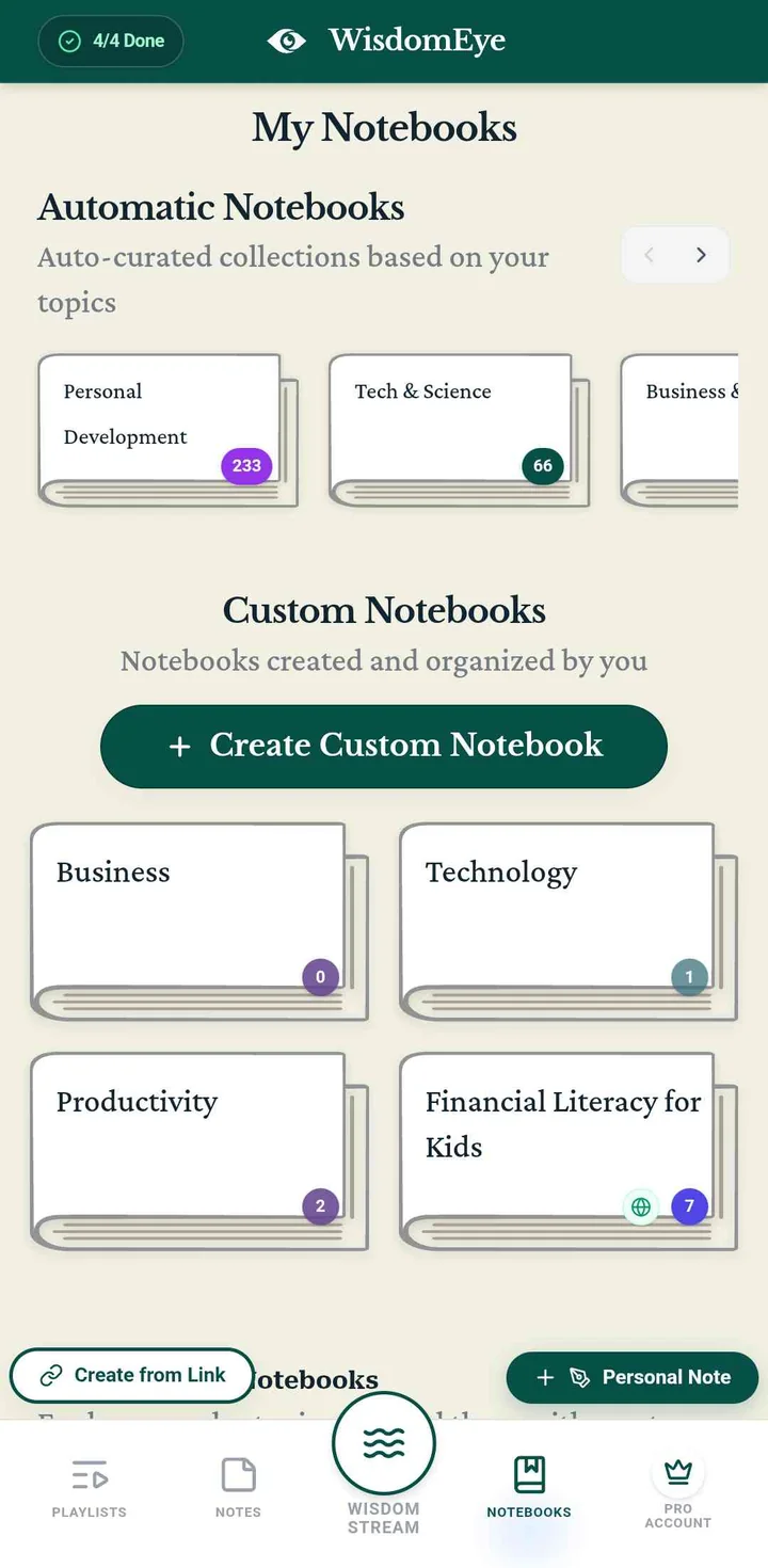Notebooks